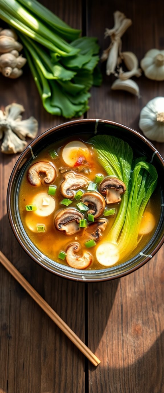 asian mushroom soup recipe