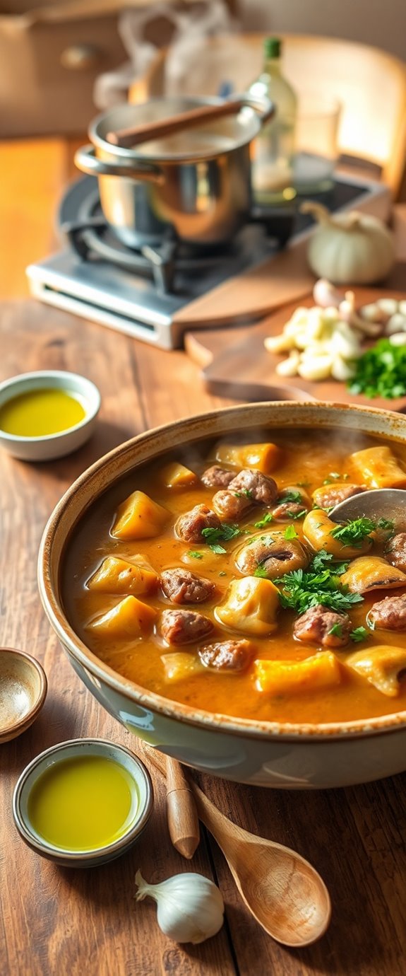beef mushroom soup recipe