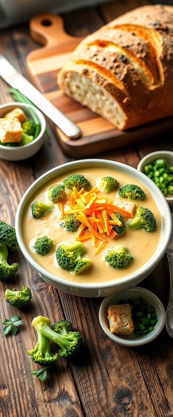 broccoli cheddar soup recipe