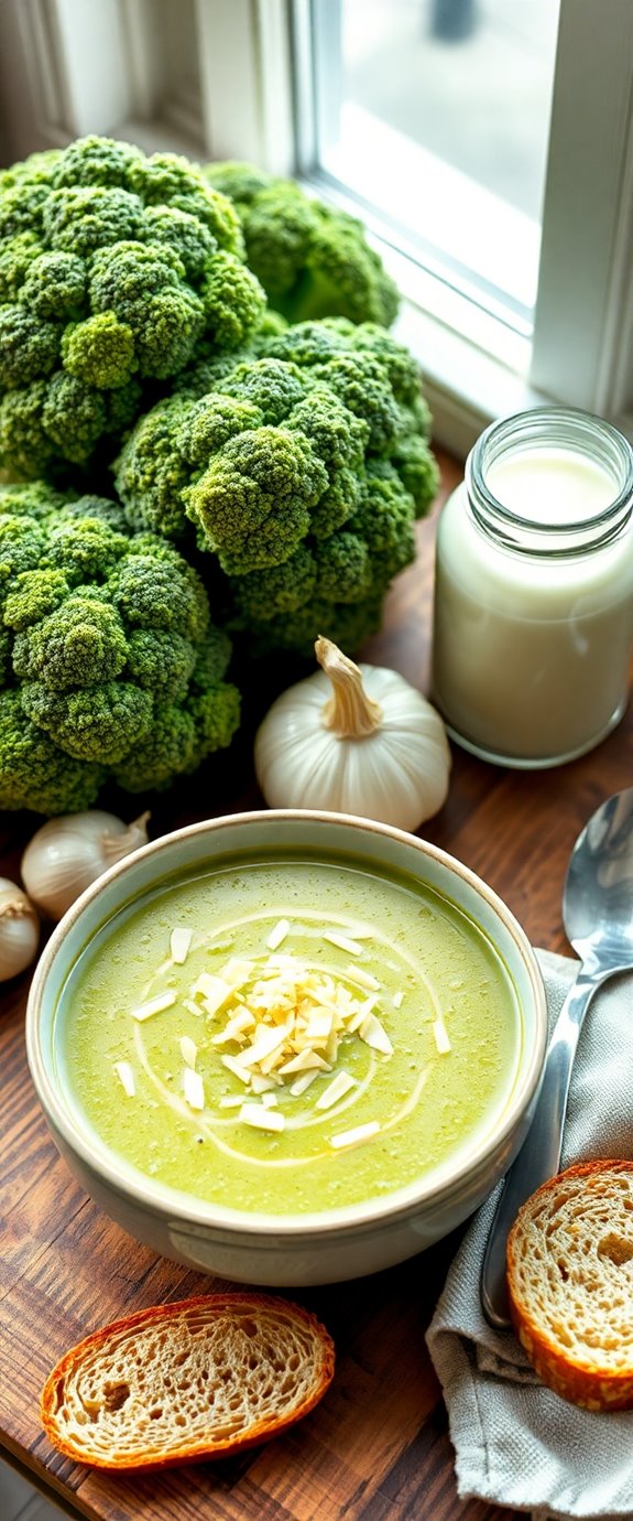 broccoli soup cooking instructions