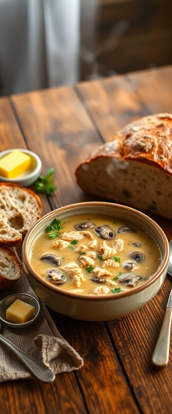 canned chicken mushroom soup