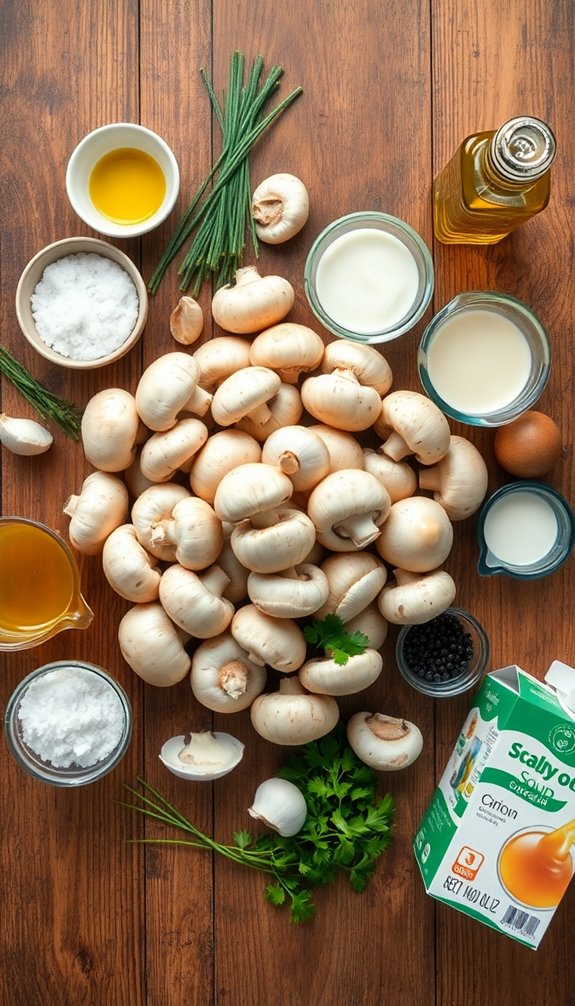 cooking instructions and ingredients