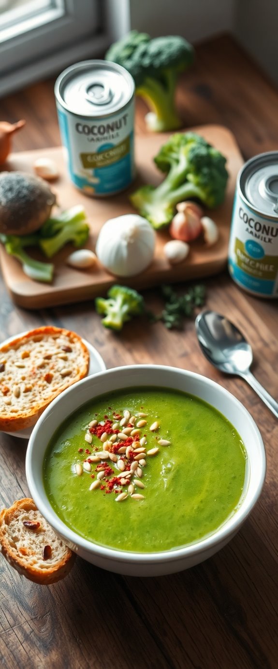 dairy free broccoli soup recipe