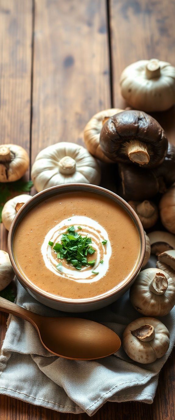 gluten free mushroom soup