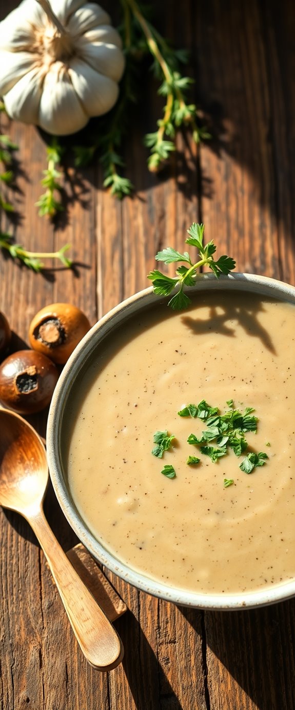 keto friendly mushroom soup recipe