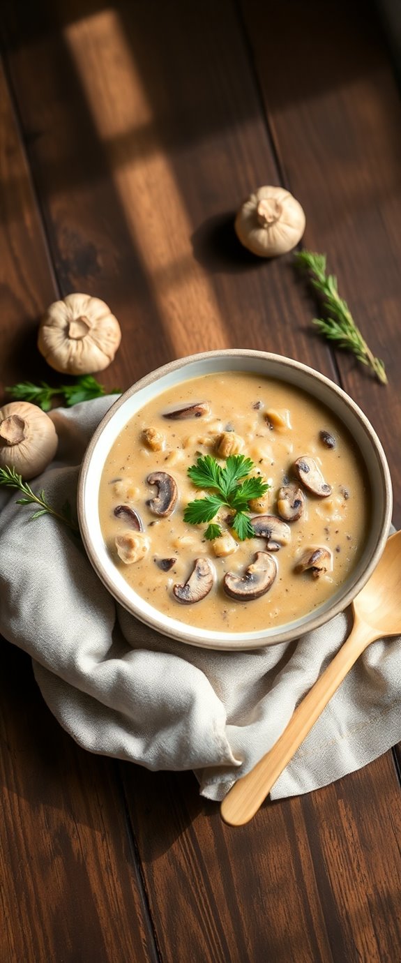 whole 30 mushroom soup recipe
