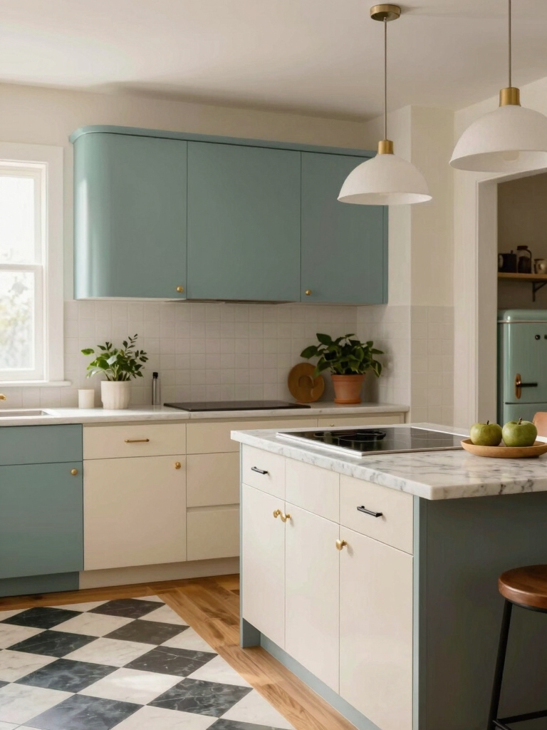 bold nostalgic kitchen revival