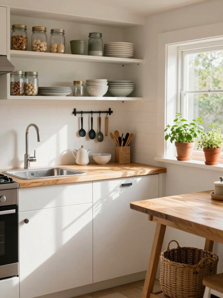 compact efficient tiny kitchen designs