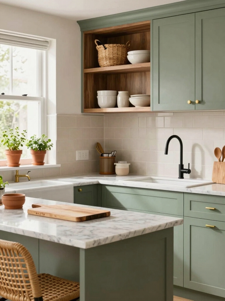 compact stylish cooking spaces