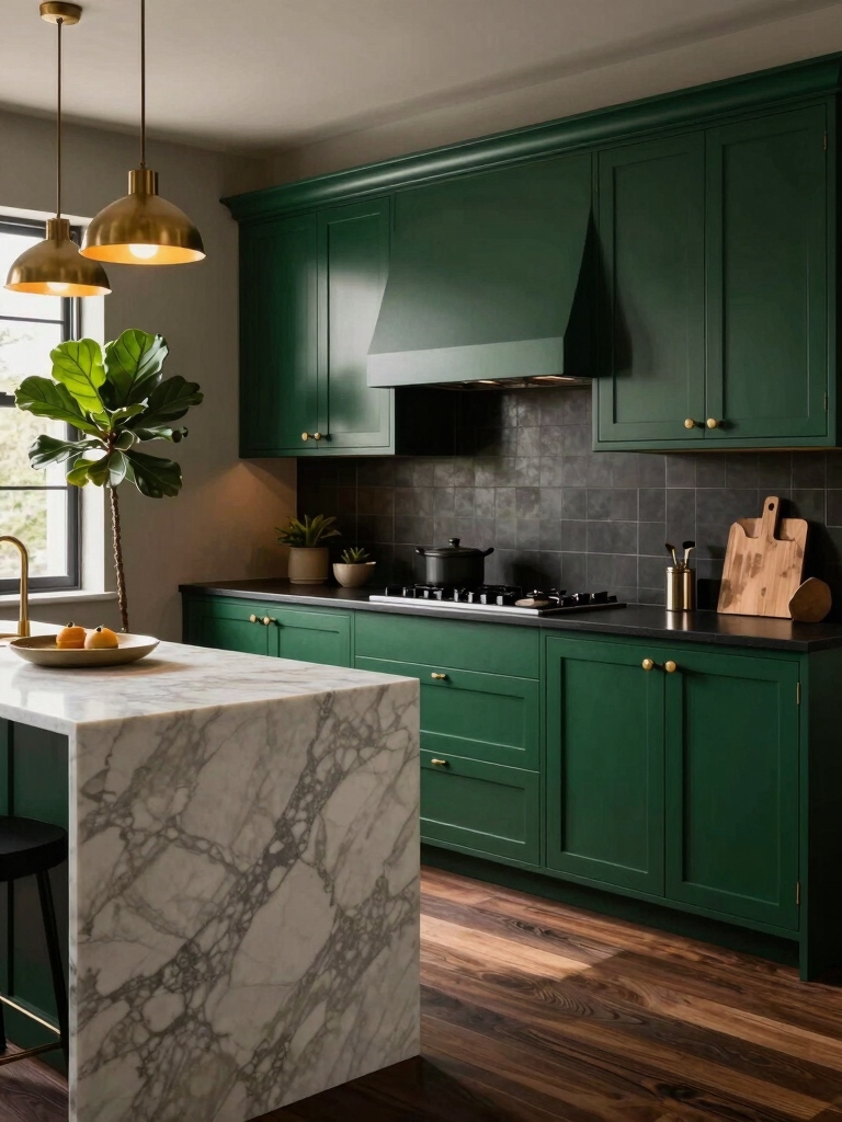 consider lighting mood contrast