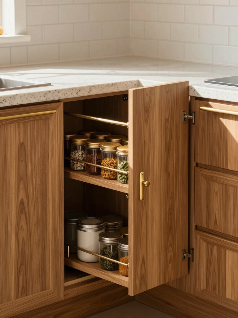 convert corner into pull out