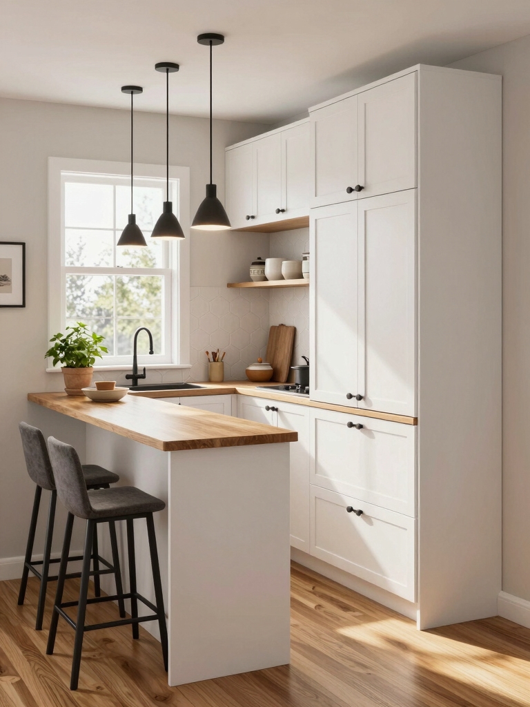 cozy compact bloxburg kitchen