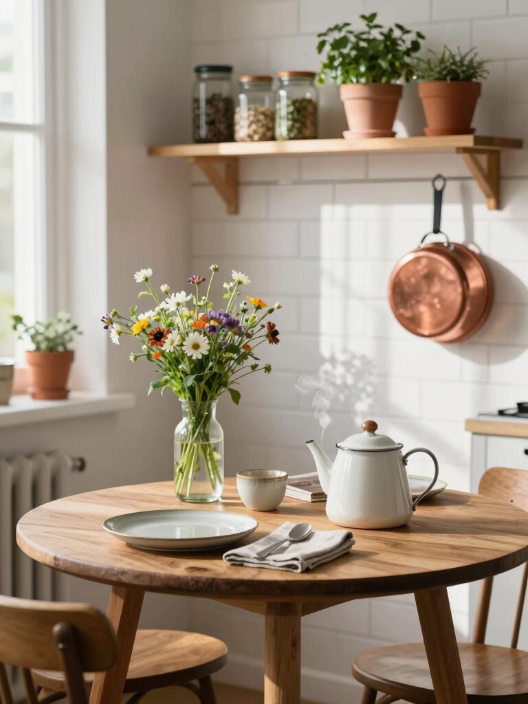 cozy small space dining ideas