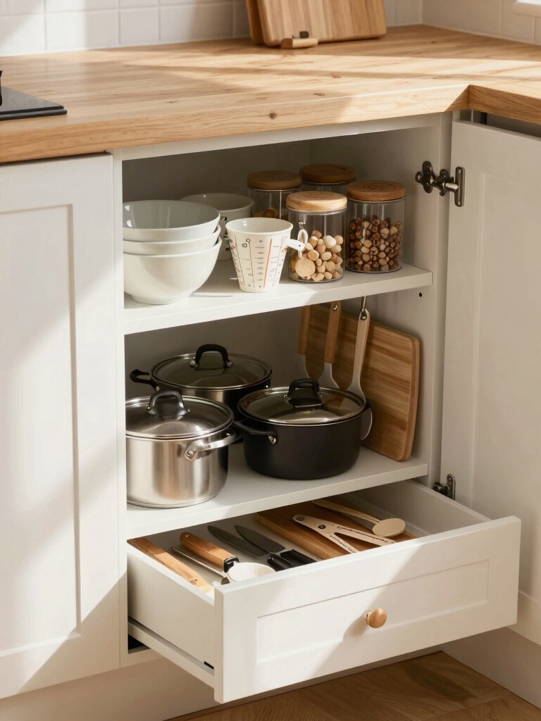 designated task based kitchen zones