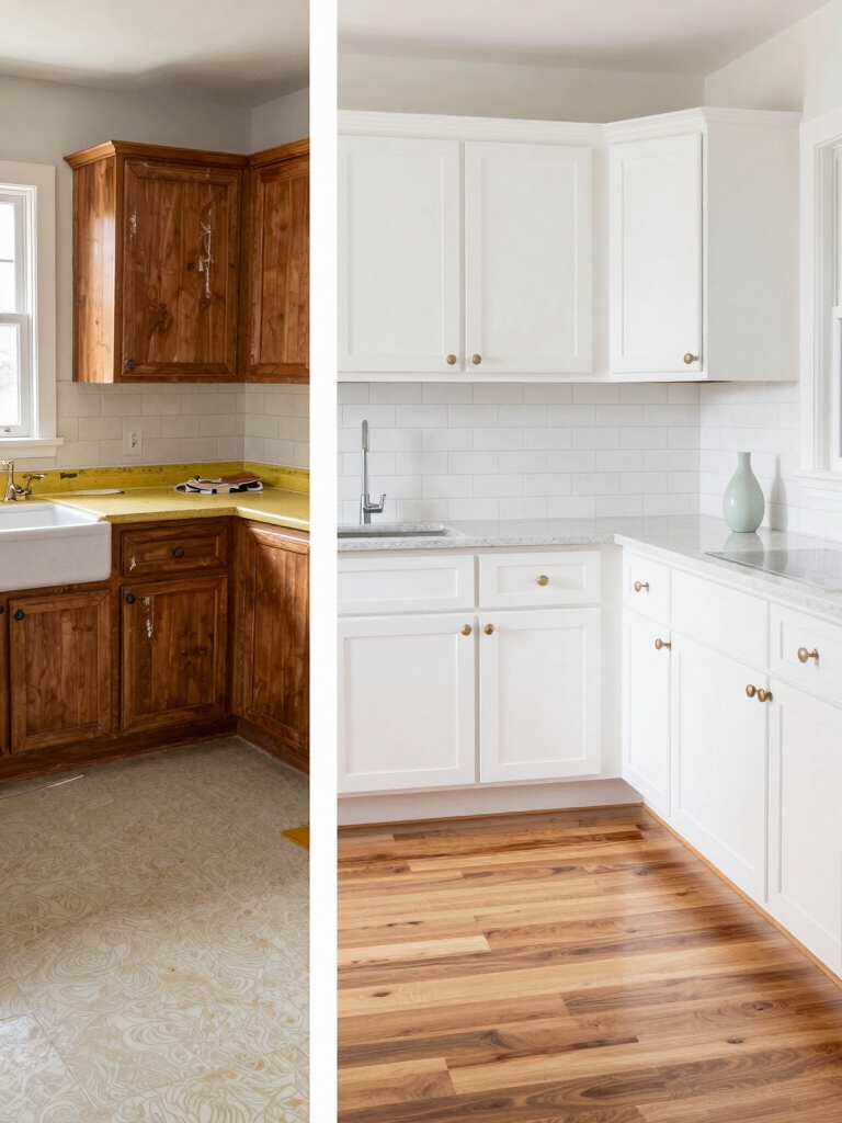 dramatic kitchen remodel transformation photos