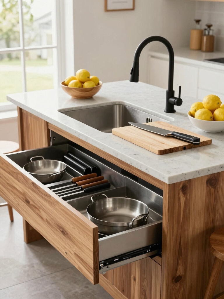 durable honed stone prep zone