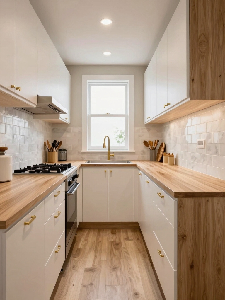 efficient compact kitchen workflow