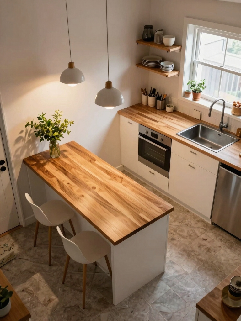 fridge sink stove efficient flow