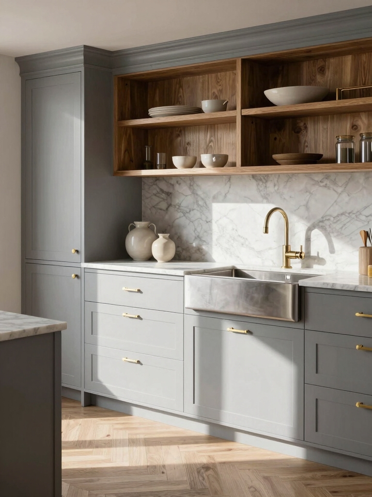 grey anchors versatile kitchen styles