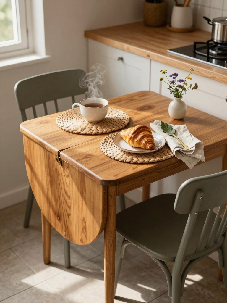 instant flexible fold down dining