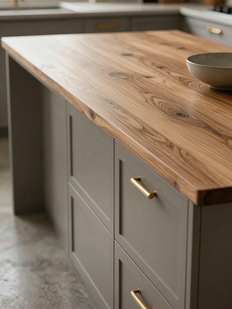 island and table unified materials