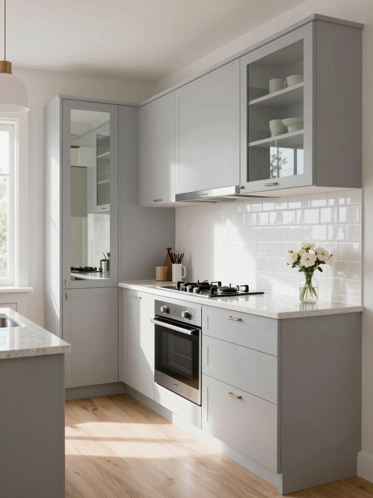 light reflective pale glossy finishes