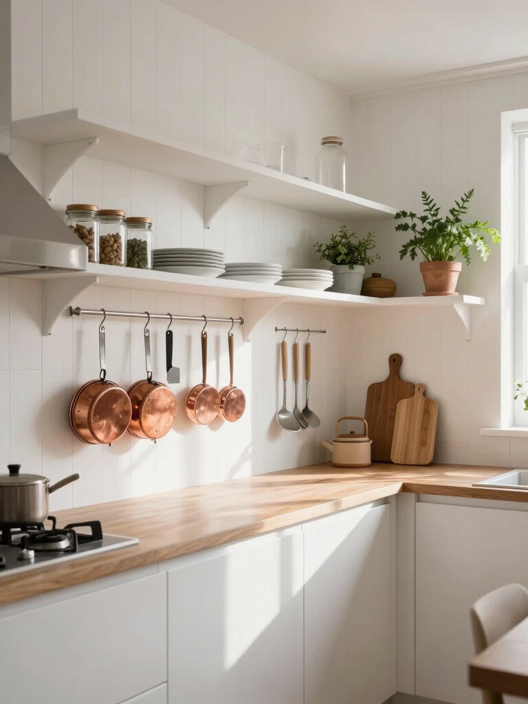 maximize kitchen vertical storage