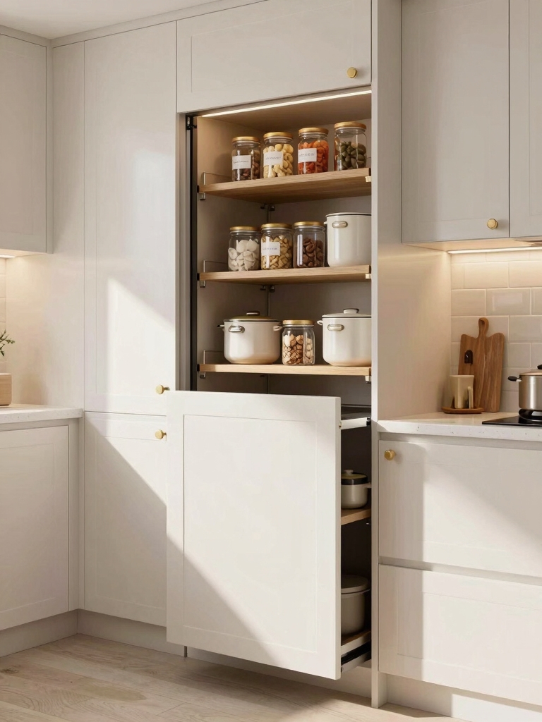 maximize vertical hidden storage