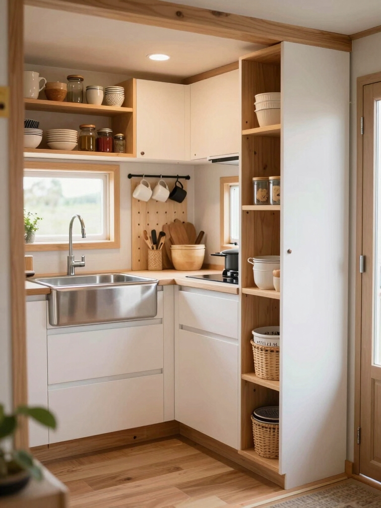 maximize vertical open storage