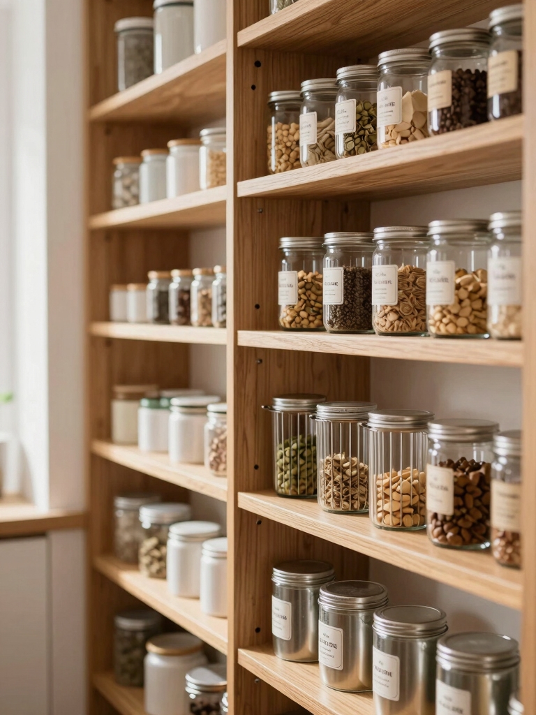 maximize vertical pantry storage