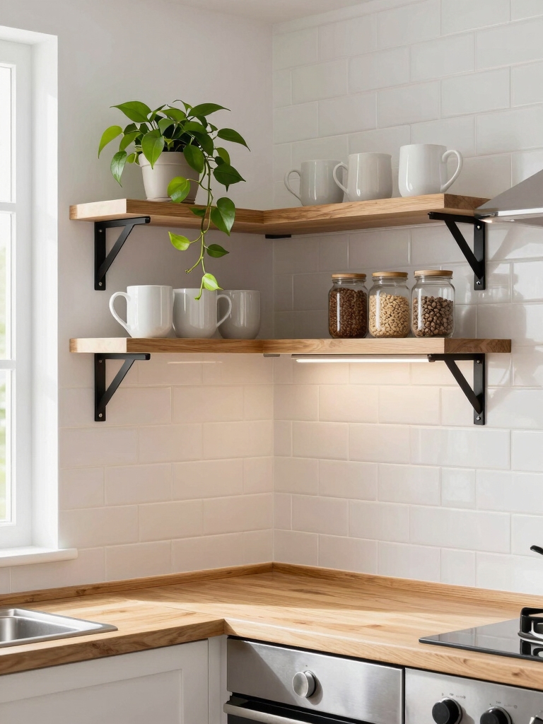 maximizing compact corner storage