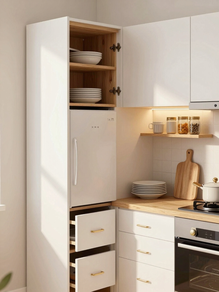 maximizing storage in small kitchens