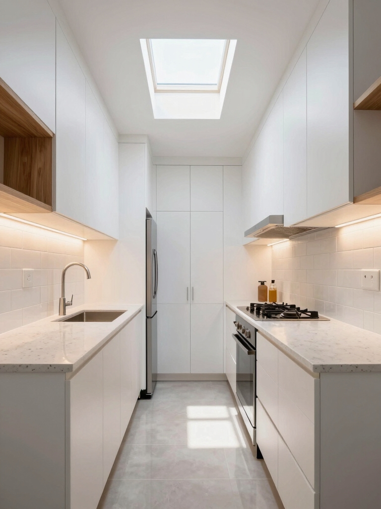 maximizing storage with tall cabinets