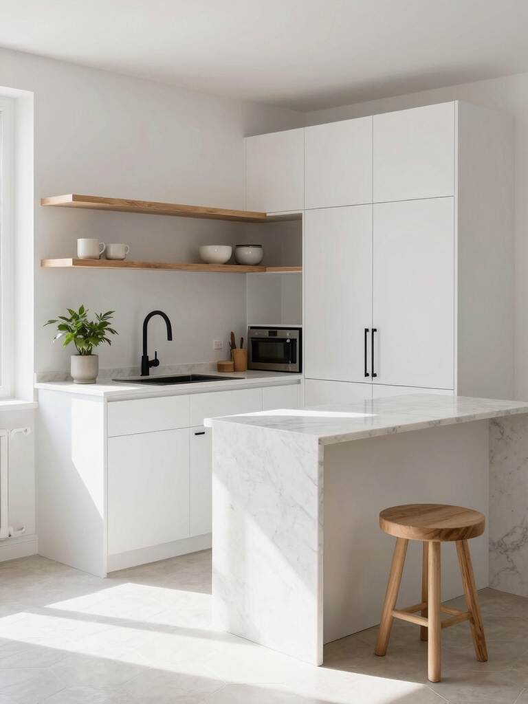 modern simple stunning kitchen