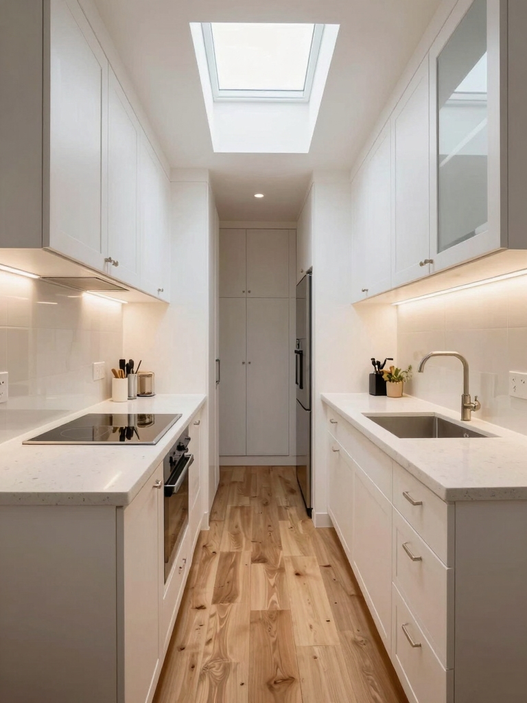 optimize galley kitchen workflow