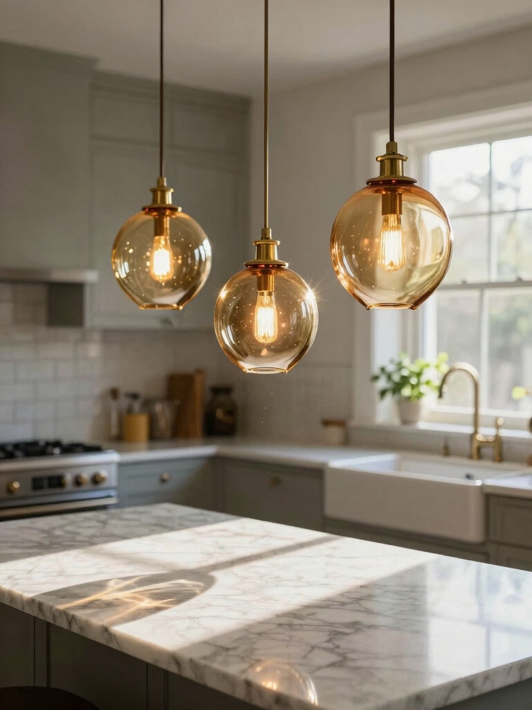picture perfect kitchen island pendants
