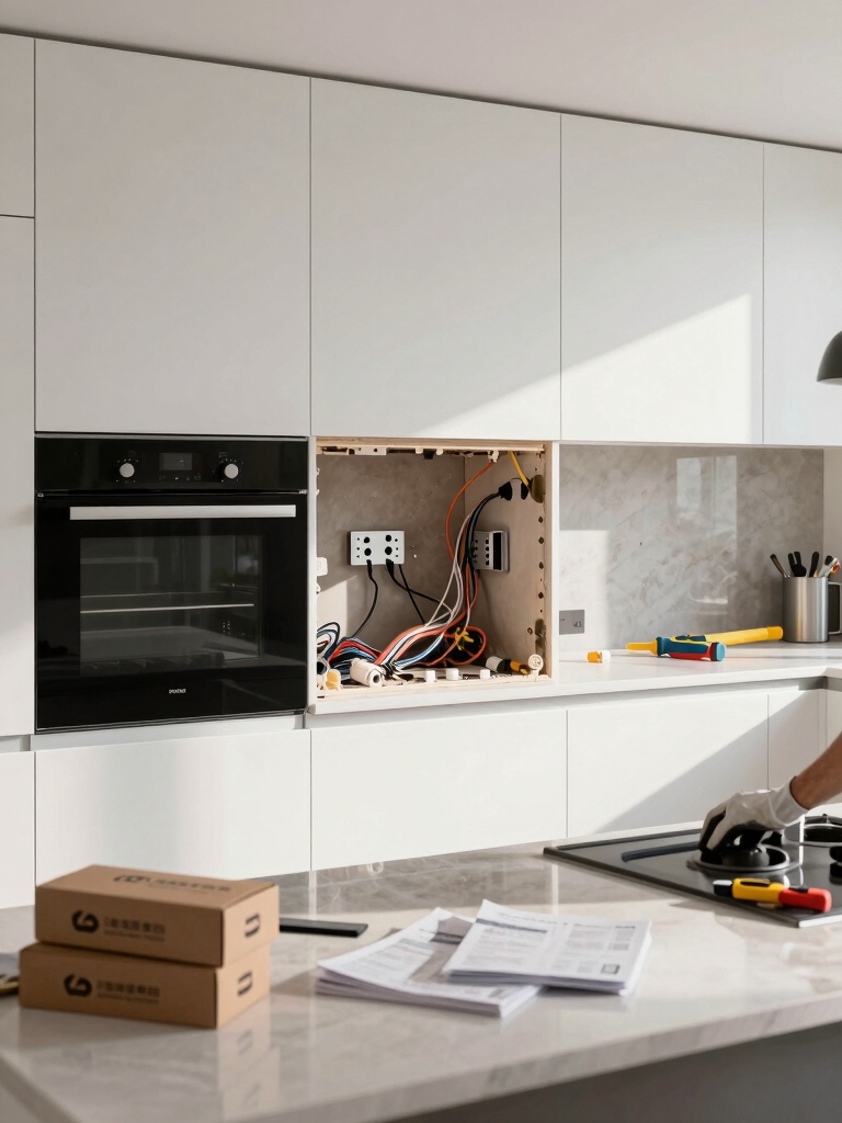 proprietary built in appliance trap