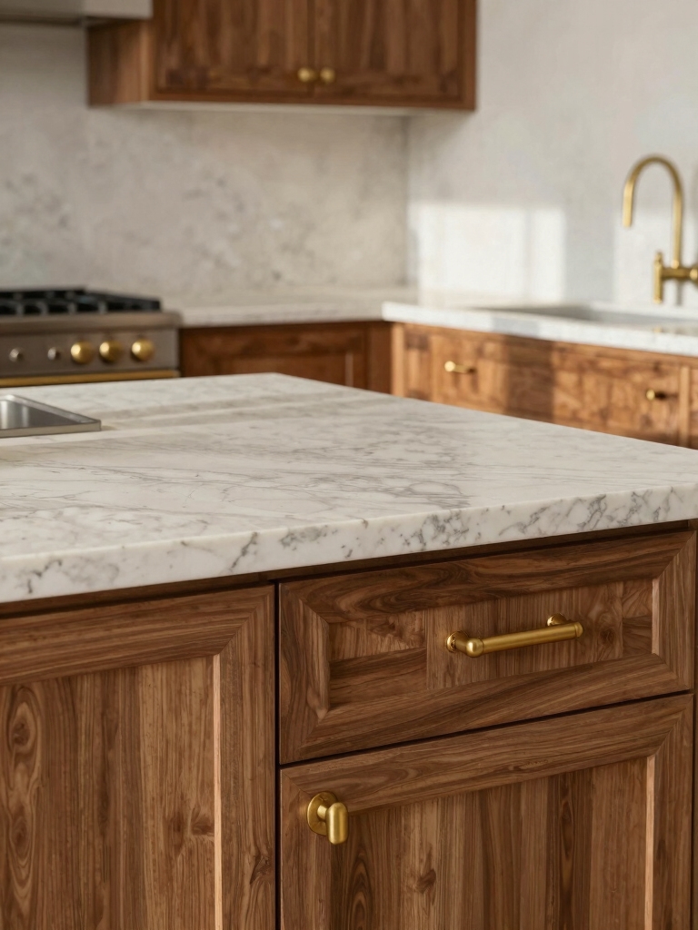 quartz vs honed stone