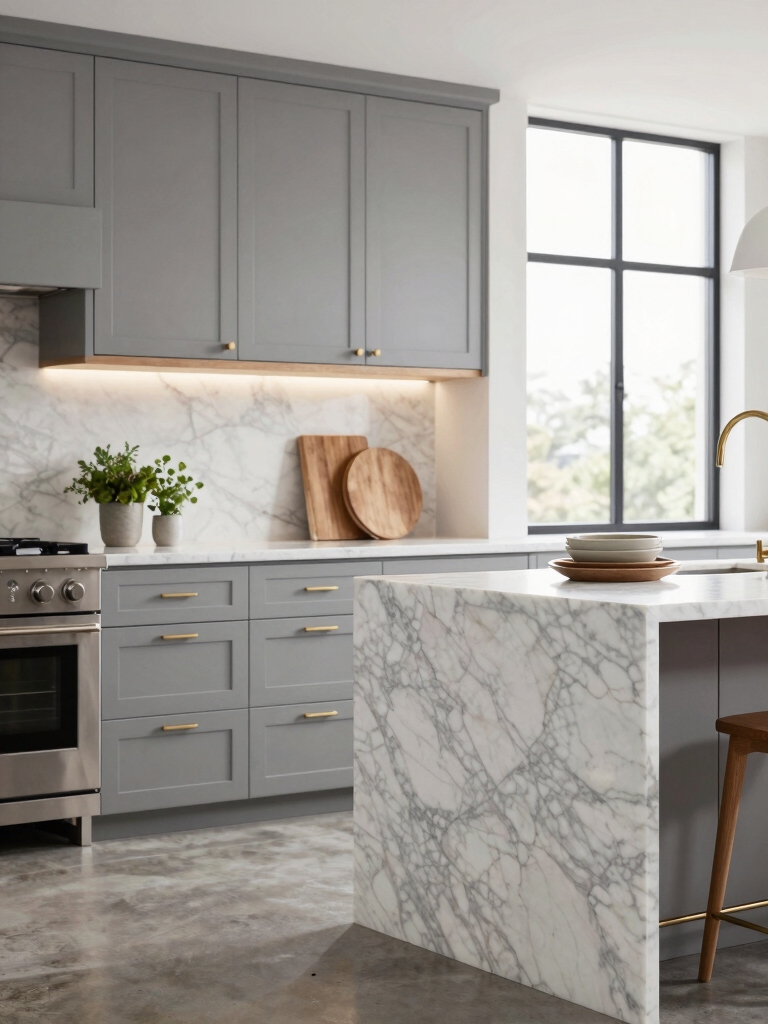 real renovated grey kitchens