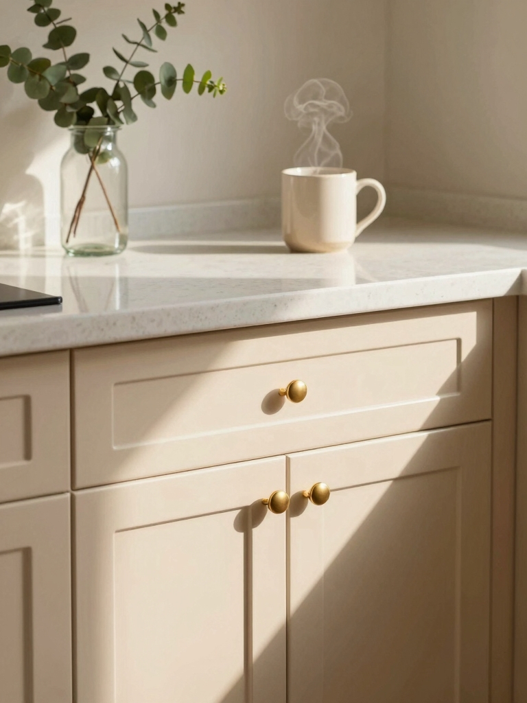 sample swatches in varied light