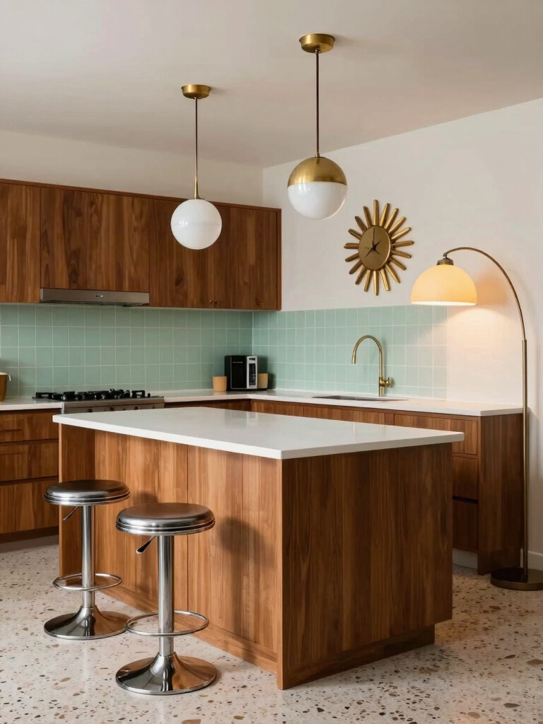 sculptural statement lighting for kitchens