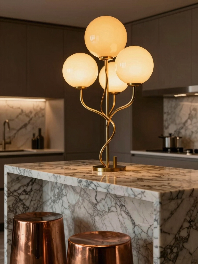 sculptural tactile jewelry like fixtures