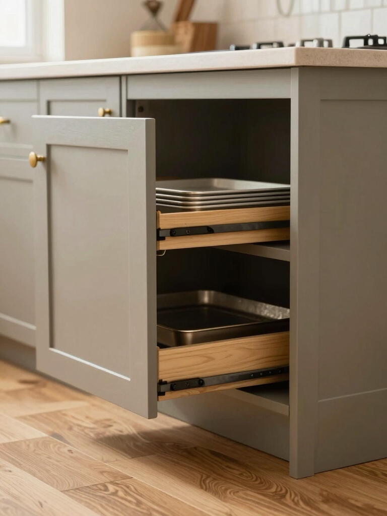 slim hidden toe kick storage