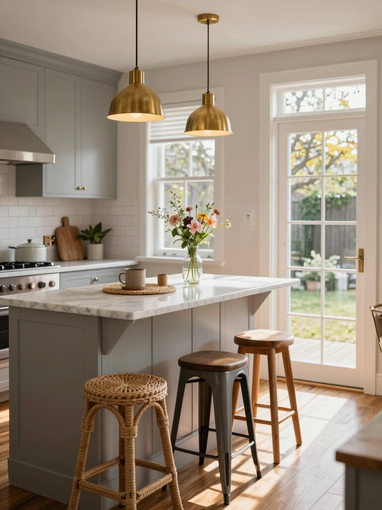 slim space saving breakfast bar