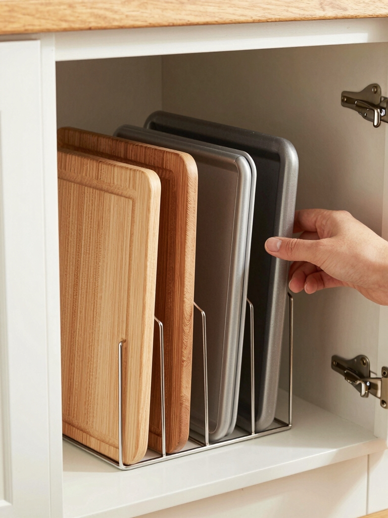 slim vertical board organization