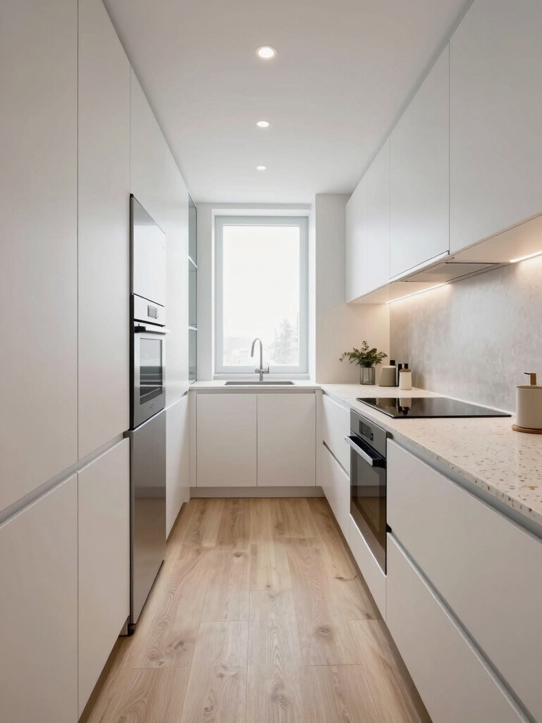 slimline integrated appliances maximize space