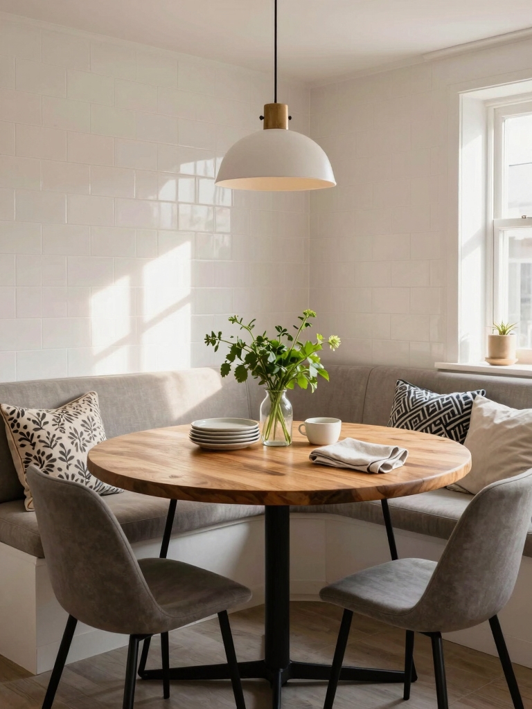 space saving expandable kitchen table