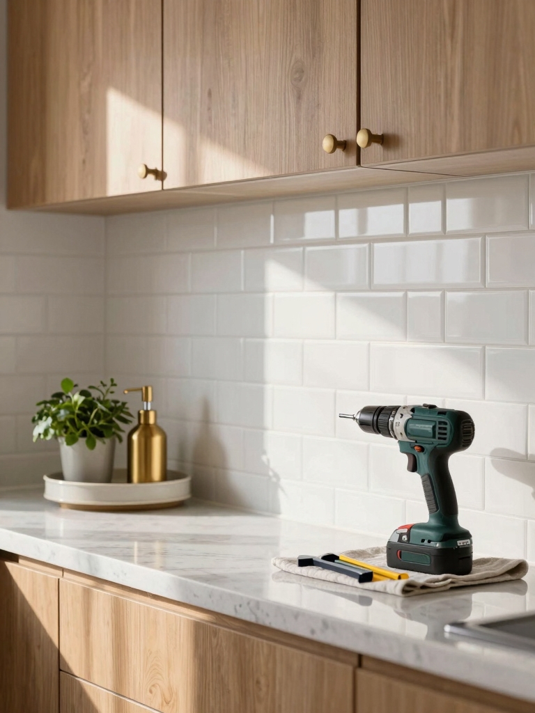 stylish durable tile backsplash