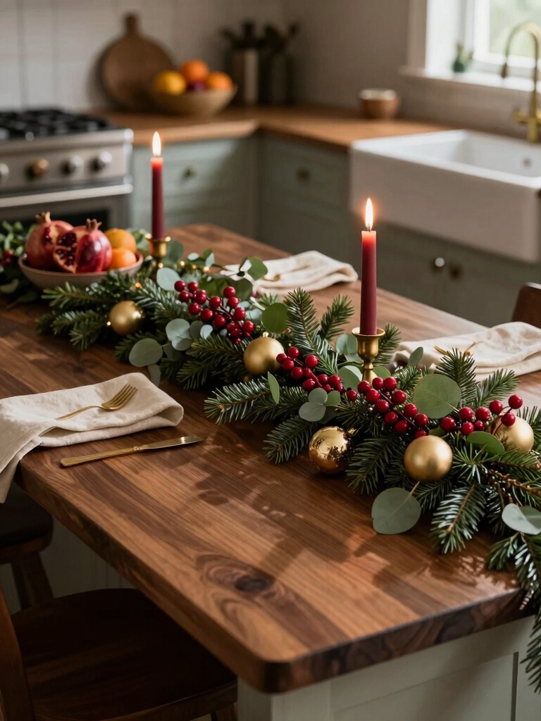 two tone festive island styling