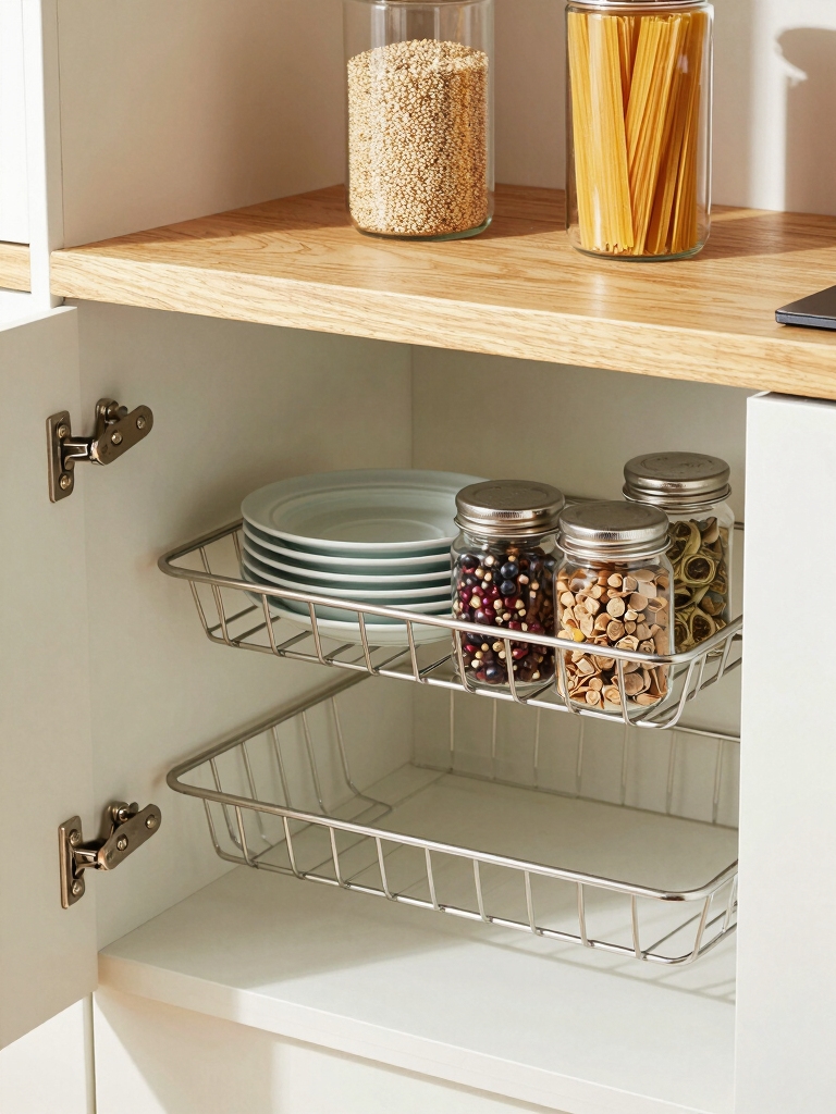 under shelf baskets double capacity